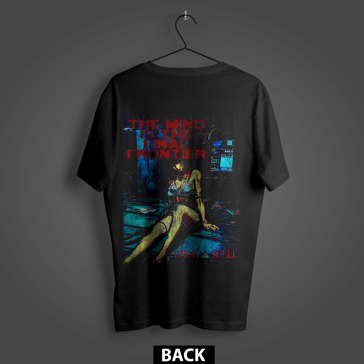 Frontier Shell Ghost Ghost in the Shell The Mind is the Final Frontier T-Shirt | Independent ...