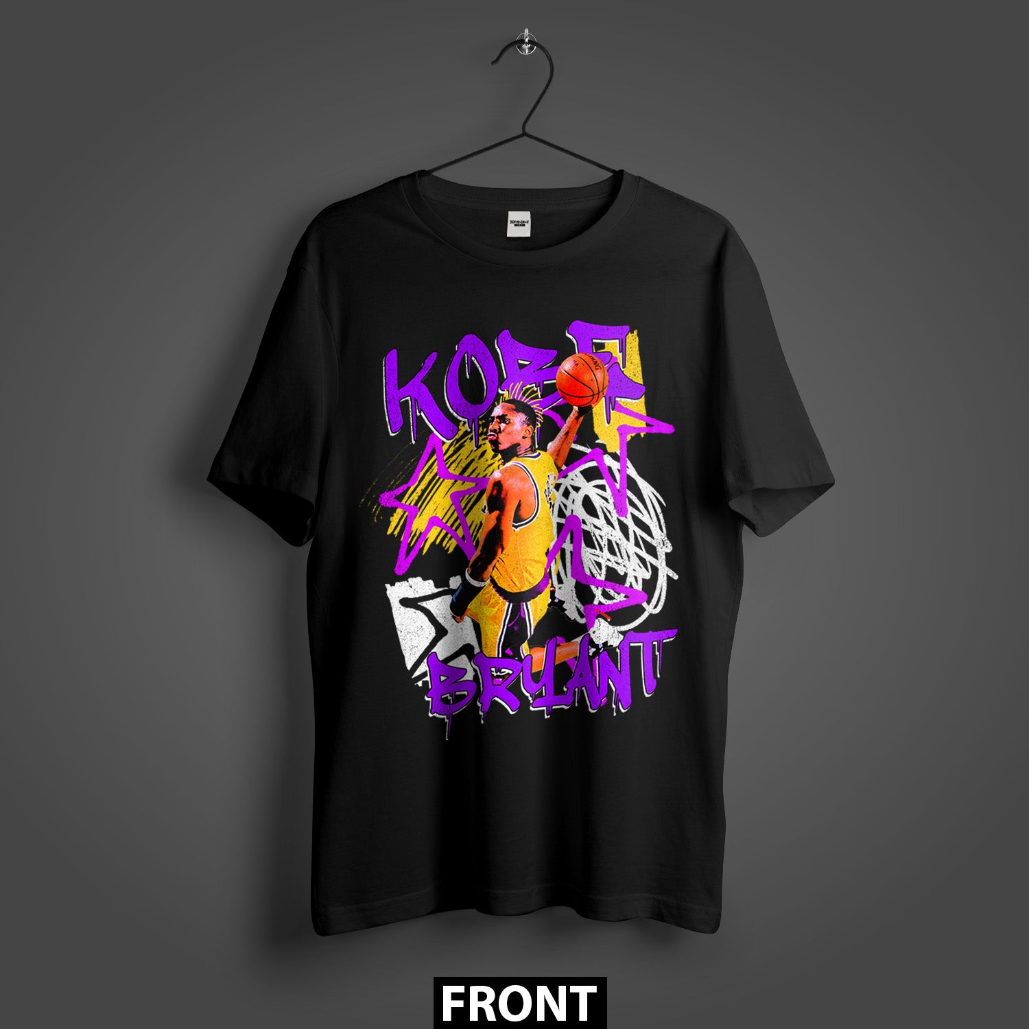Black Mamba Forever Kobe Bryant Premium Oversized Double-Sided T 