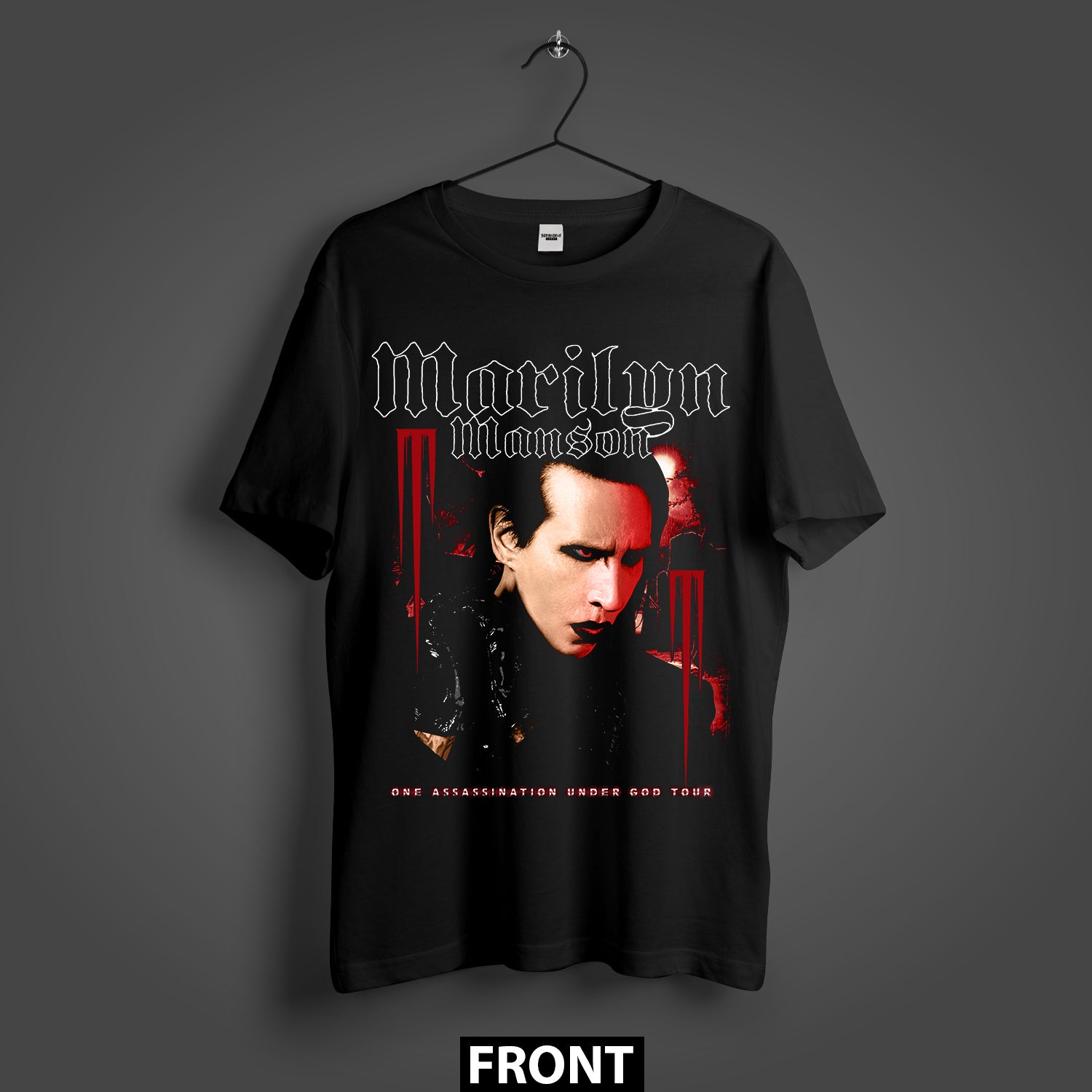 Marilyn Manson One Assassination Under God Tour Premium Oversized