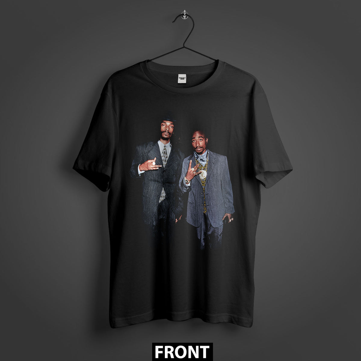 Snoop Dogg & Tupac Shakur MTV VMA Award Night 1996 Premium Oversized T ...
