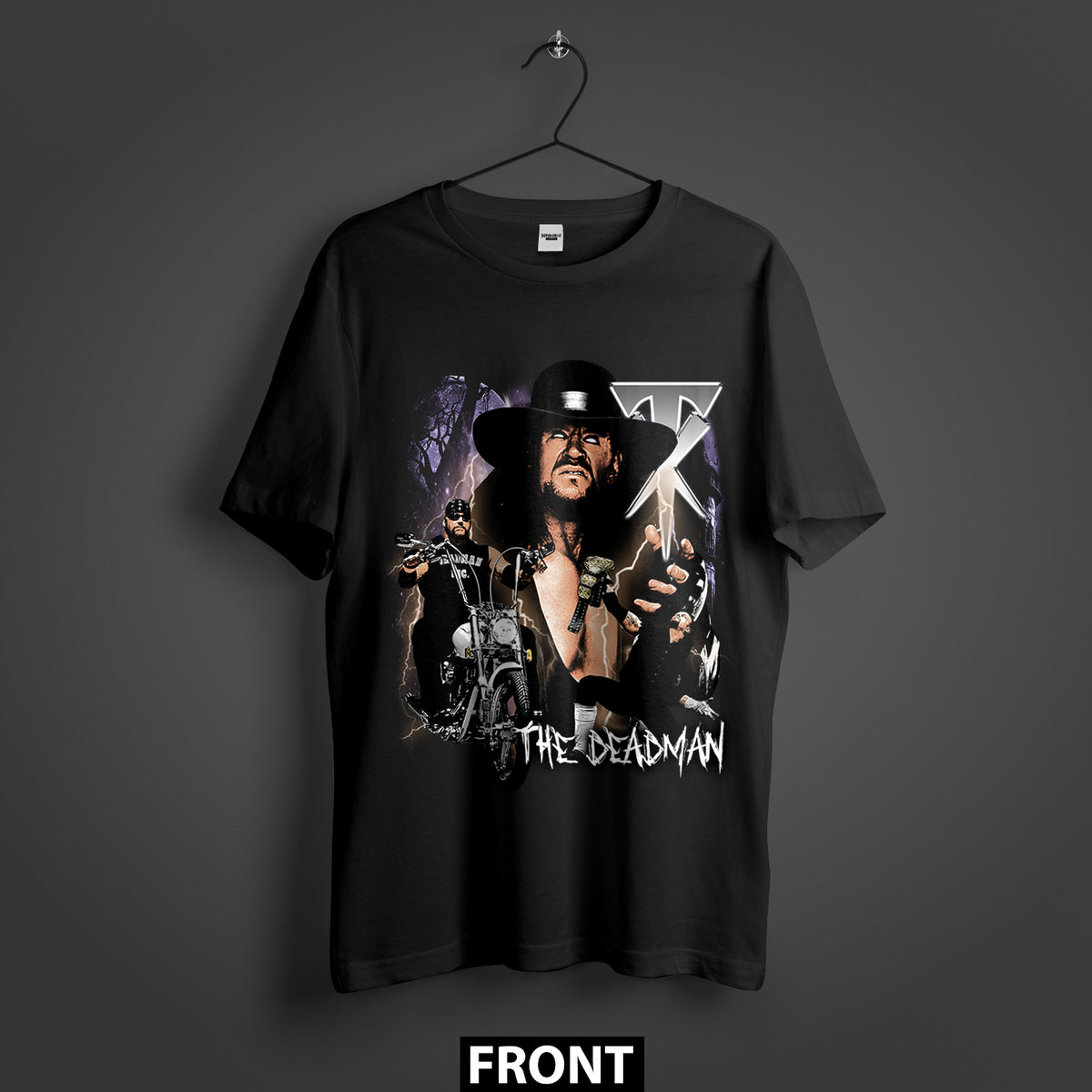 The Undertaker 'Deadman' Tribute Double-Sided Premium T-Shirt (Unisex ...